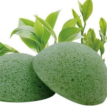 Charger l&#39;image dans la galerie, Eponge Konjac au thé vert
