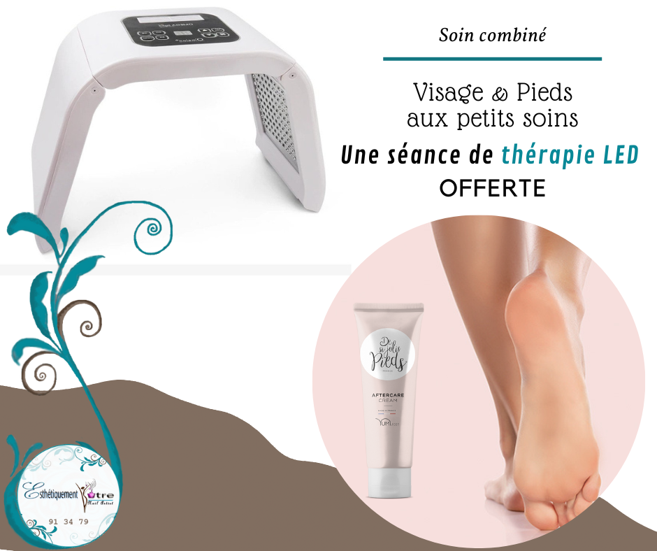 Soin Visage Eclat beauté + Soin Callus Peel