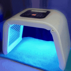 Thérapie LED avec sérum adapté
